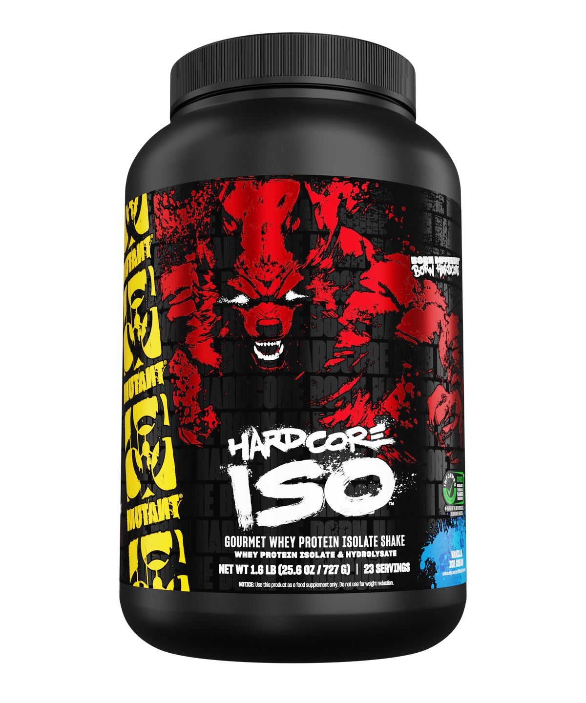 Mutant Hardcore ISO 727g Vanilla Ice Cream