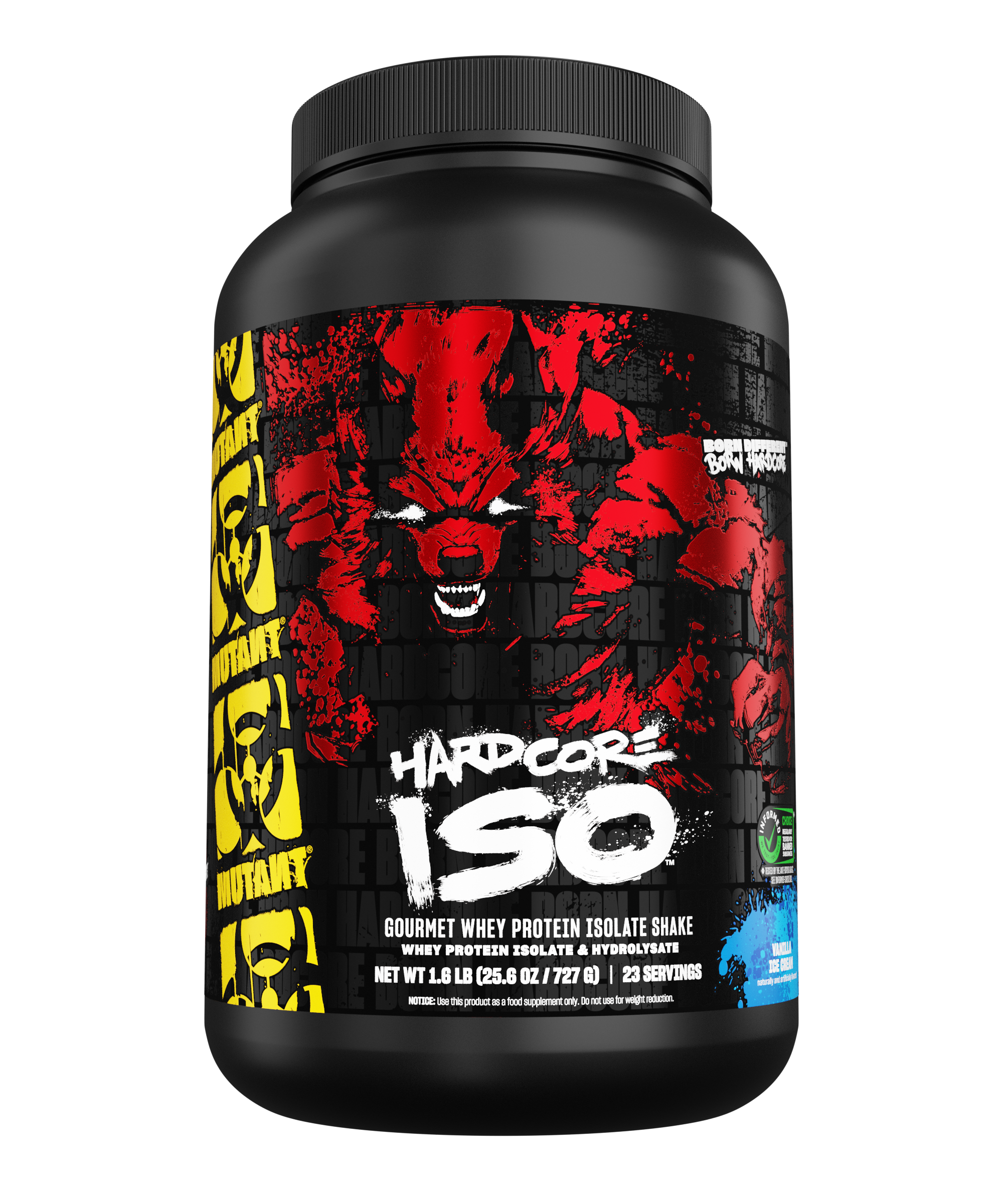 Mutant Hardcore ISO 727g Vanilla Ice Cream