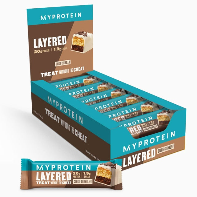 MyProtein Layered Bar 12x60g - Cookie Crumble