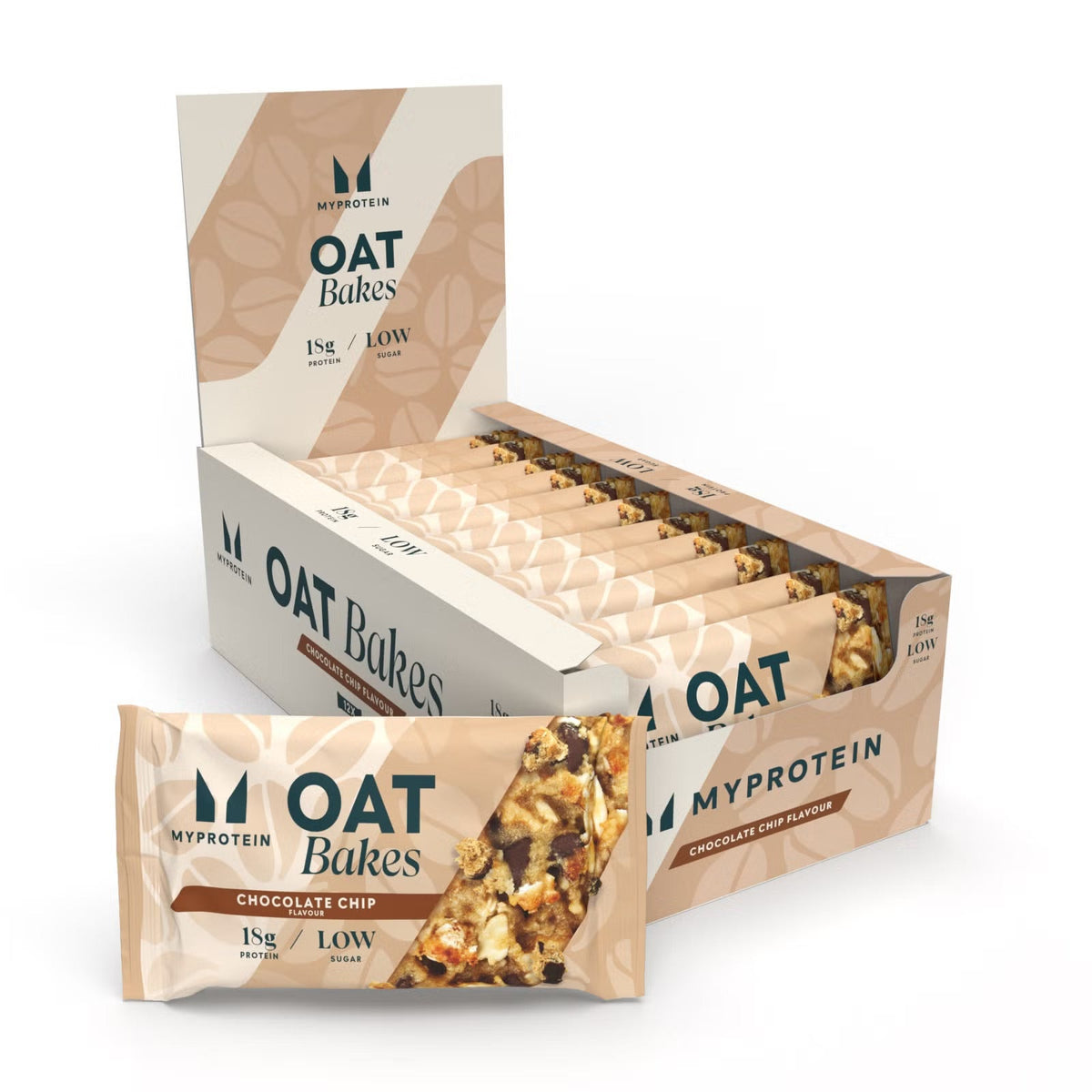 MyProtein Oat Bakes 12x75g - Chocolate Chip