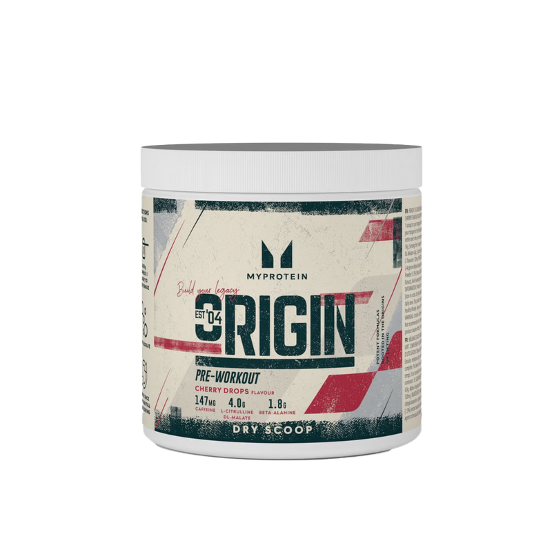 MyProtein Origin Pre-Workout Dry Scoop 288g - Cherry Drops