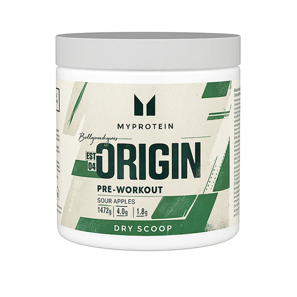 Myprotein Origin Pre-Workout Dry Scoop 288g - Sour Apples