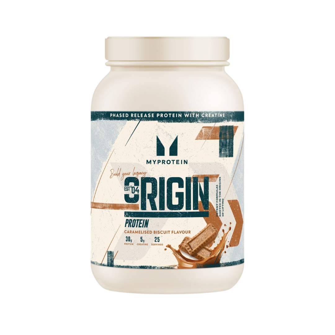 MyProtein Origin Protein with Creatine 1.13kg - Caramelised Biscuit