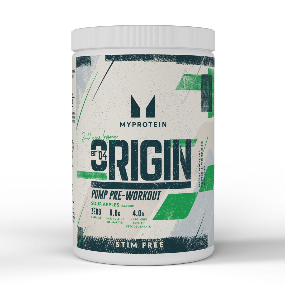 MyProtein Origin Pre-Workout Stim-Free 630g - Sour Watermelon