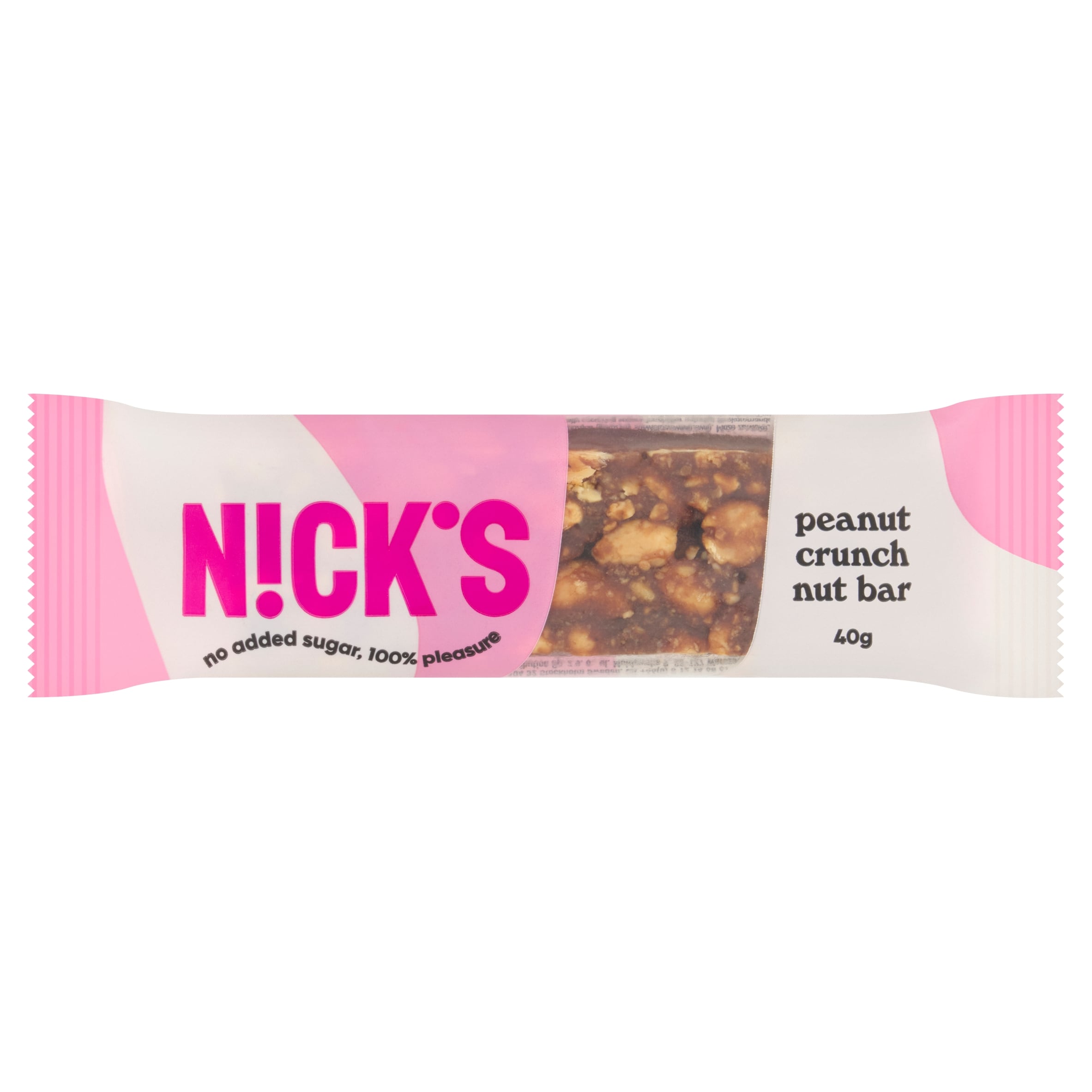 NICK'S Peanut Crunch Nut Bar 40g