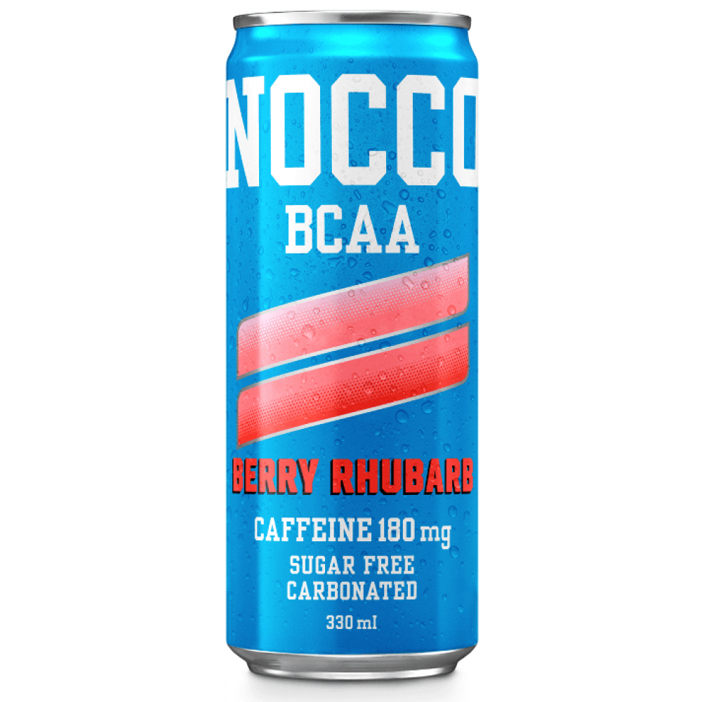 NOCCO BCAA 330ml Berry Rhubarb