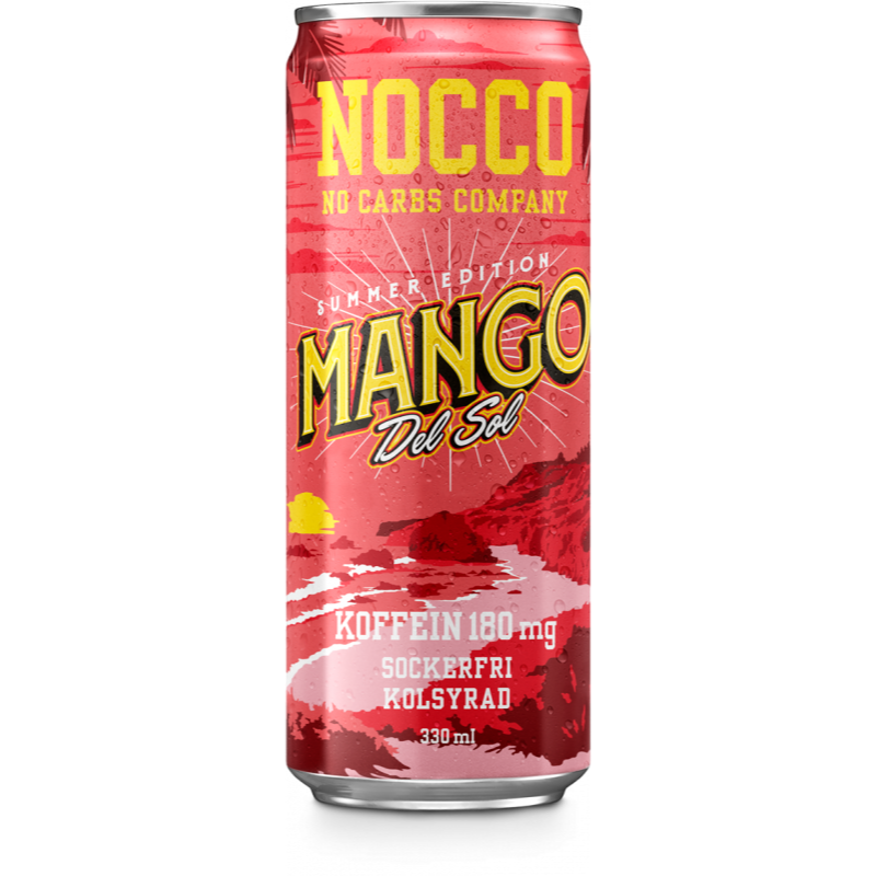 NOCCO BCAA 330ml Mango Del Sol
