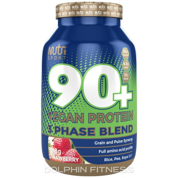 NutriSport 90+ Vegan Protein 908g Chocolate