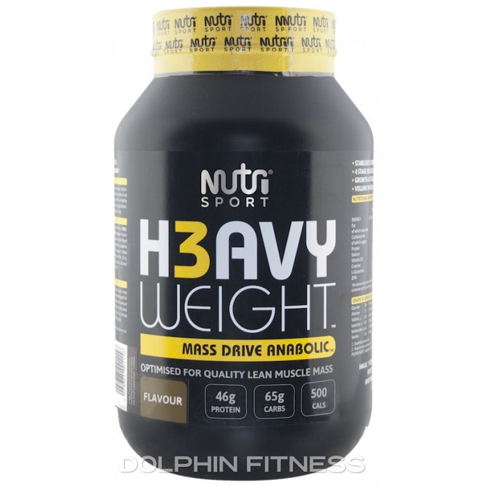 NutriSport H3avyweight Mass Drive Anabolic 1.5kg Banana