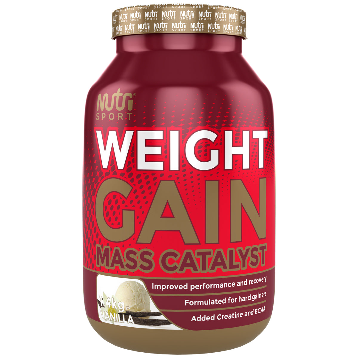 NutriSport Weight Gain 1.4kg Vanilla