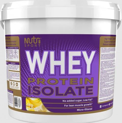 NutriSport Whey Isolate 5kg Banana