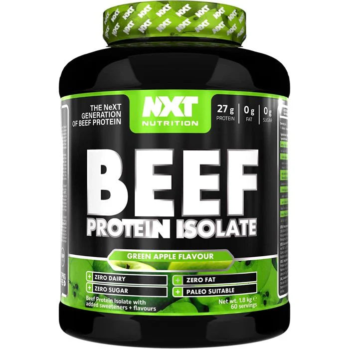 NXT Nutrition Beef Protein Isolate 1.8kg Apple