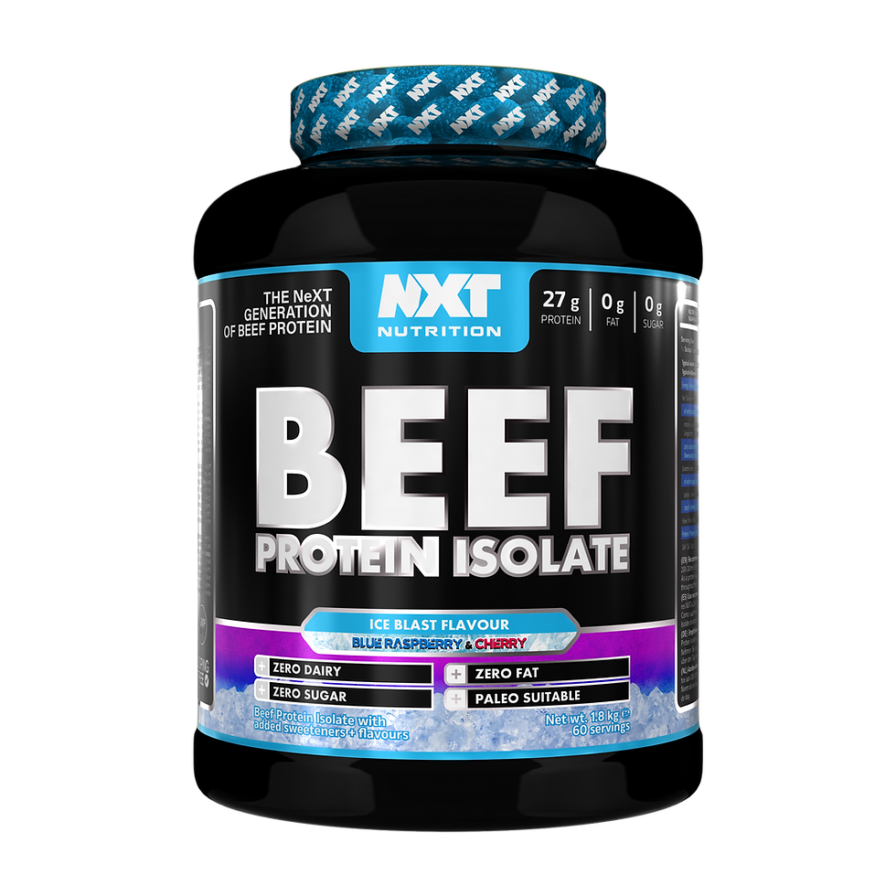 NXT Nutrition Beef Protein Isolate 1.8kg Ice Blast