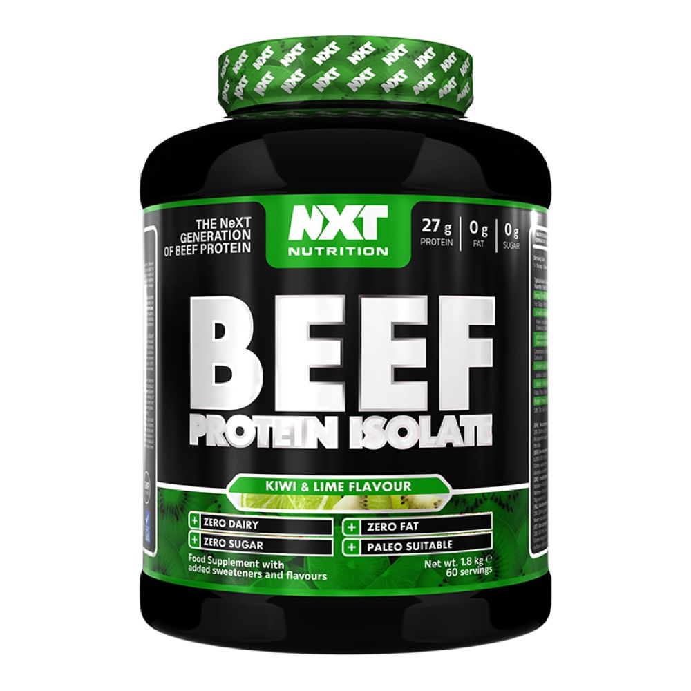 NXT Nutrition Beef Protein Isolate 1.8kg Kiwi Lime