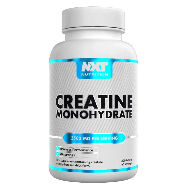 NXT Nutrition Creatine Monohydrate 200 Tablets