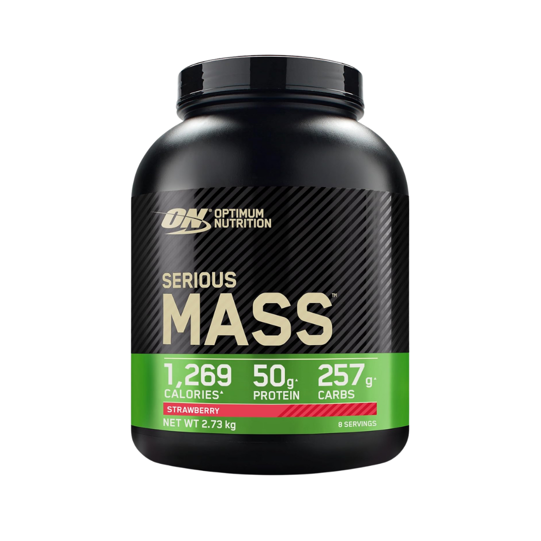 Optimum Nutrition Serious Mass 2.73kg Strawberry