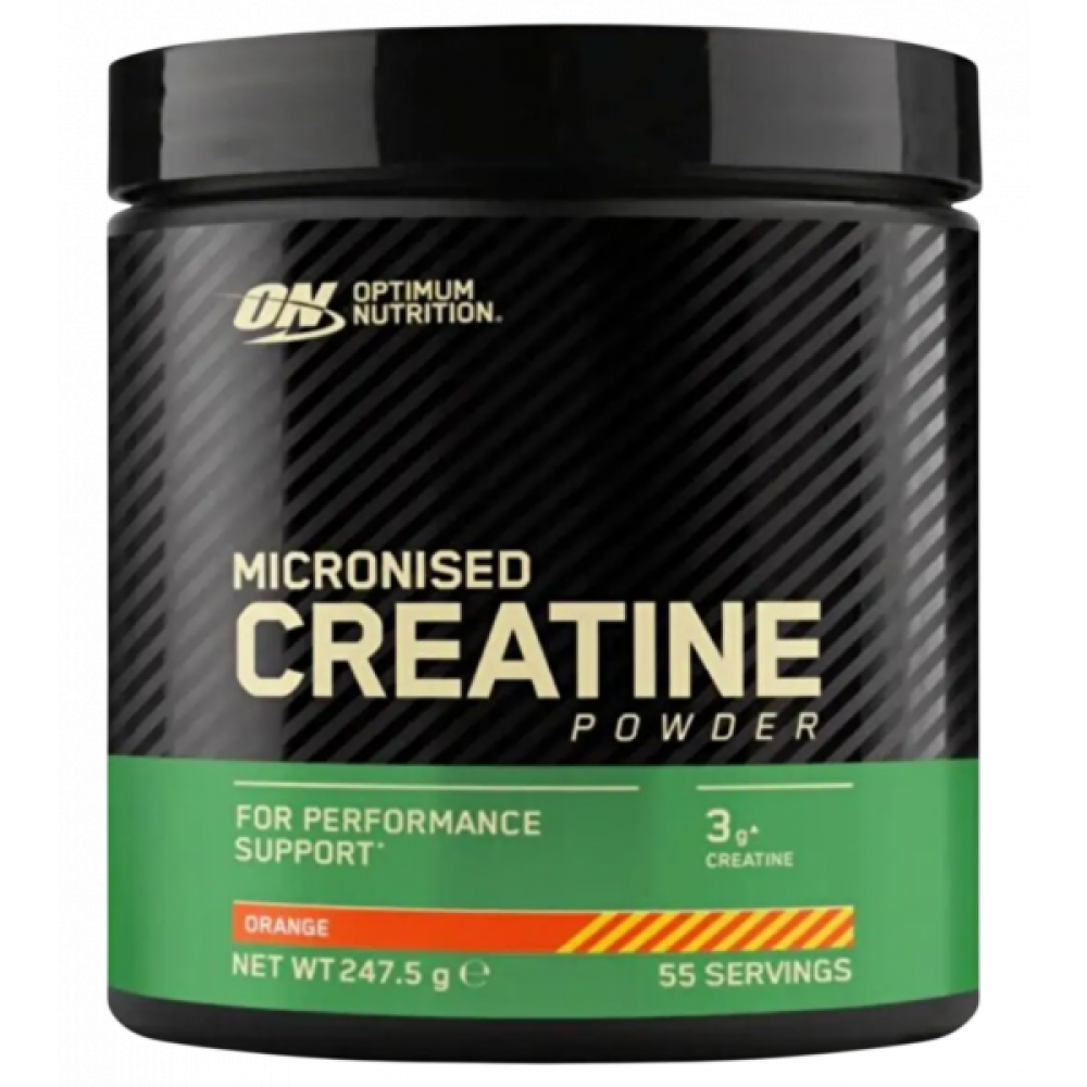 Optimum Nutrition Micronised Creatine 247.5g Orange