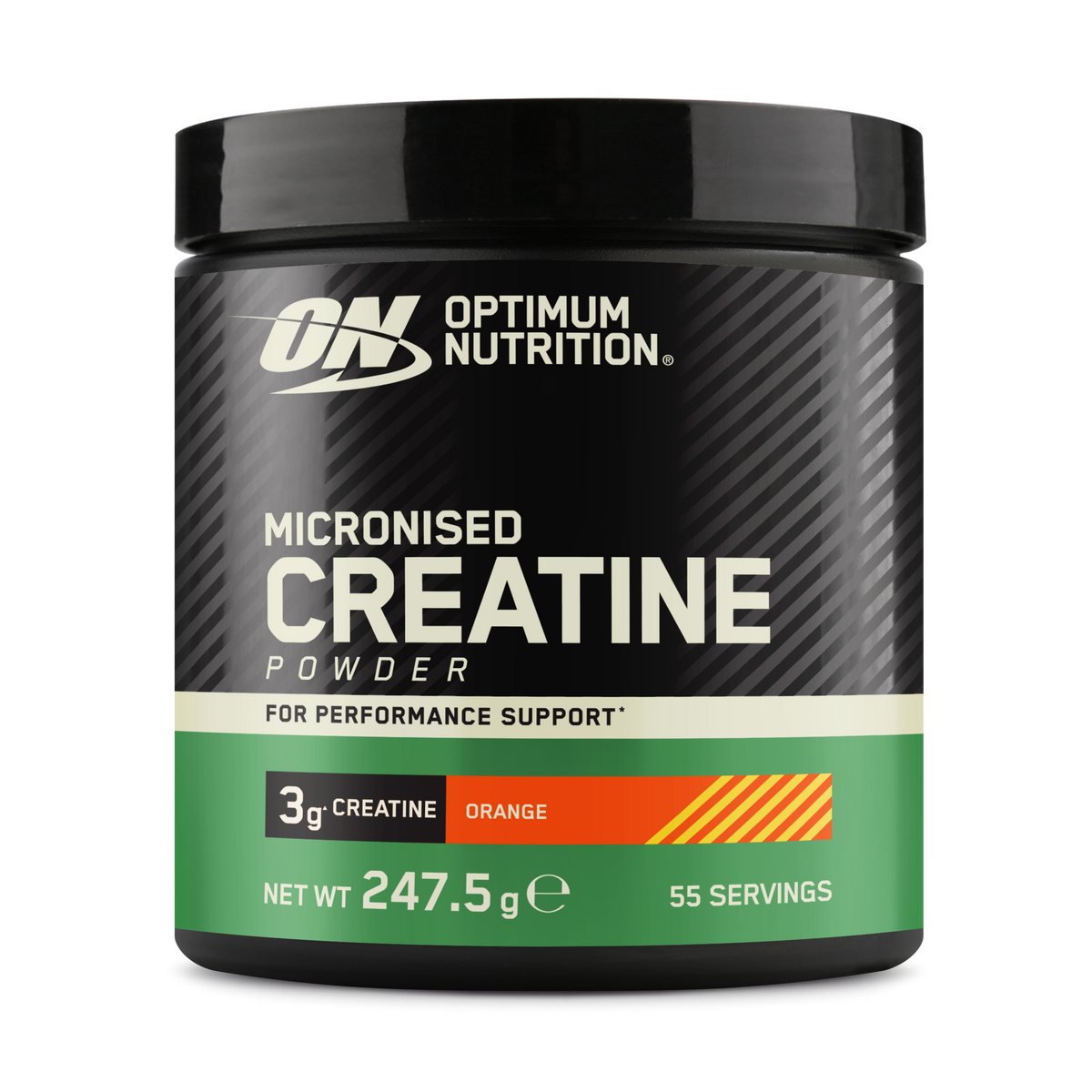 Optimum Nutrition Micronised Creatine 247.5g Orange