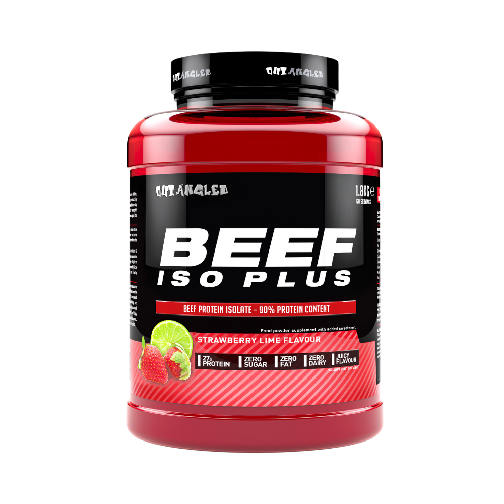 Outangled Beef Iso Plus 1.8kg Strawberry Lime