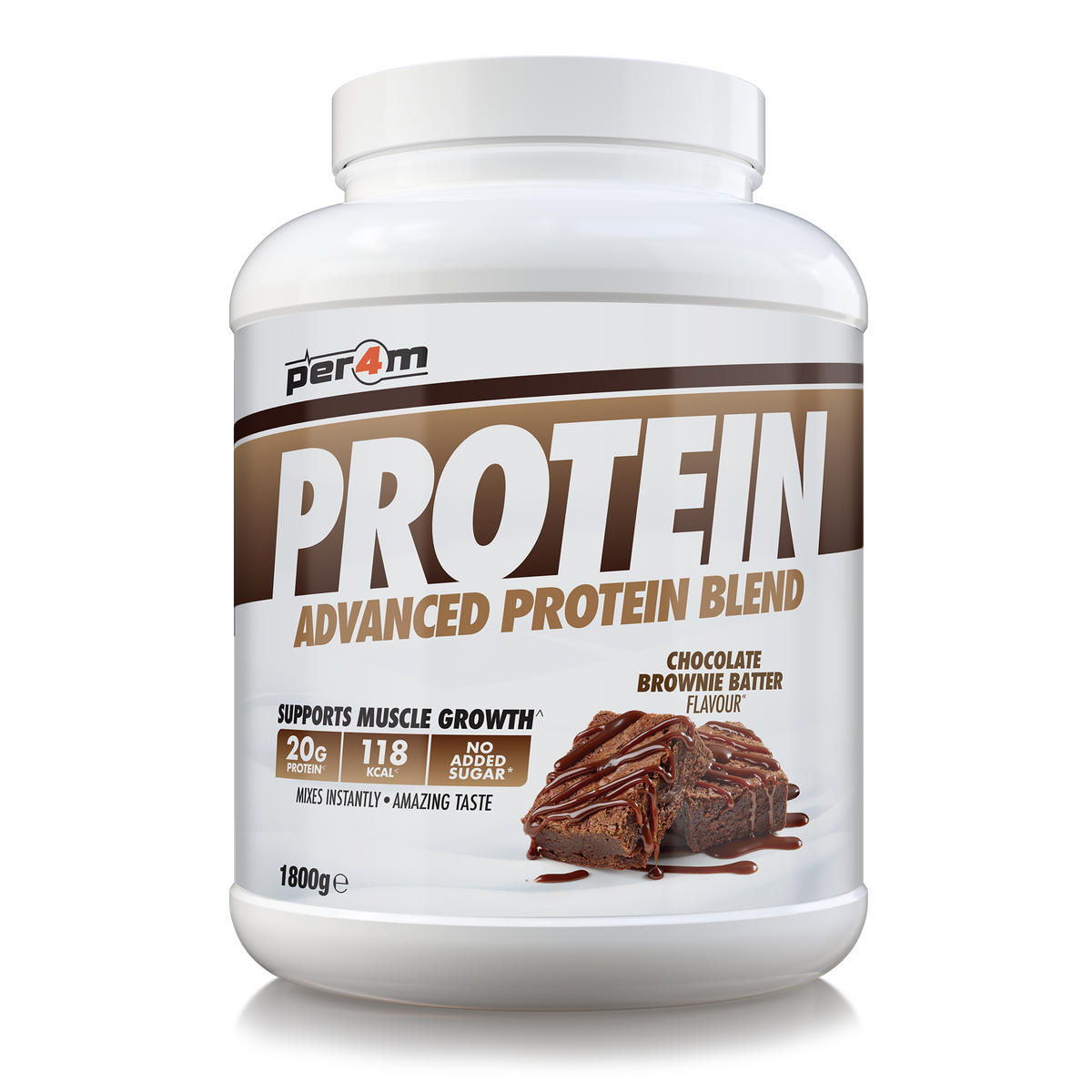 Per4m Advanced Protein 1.8kg Chocolate Brownie Batter