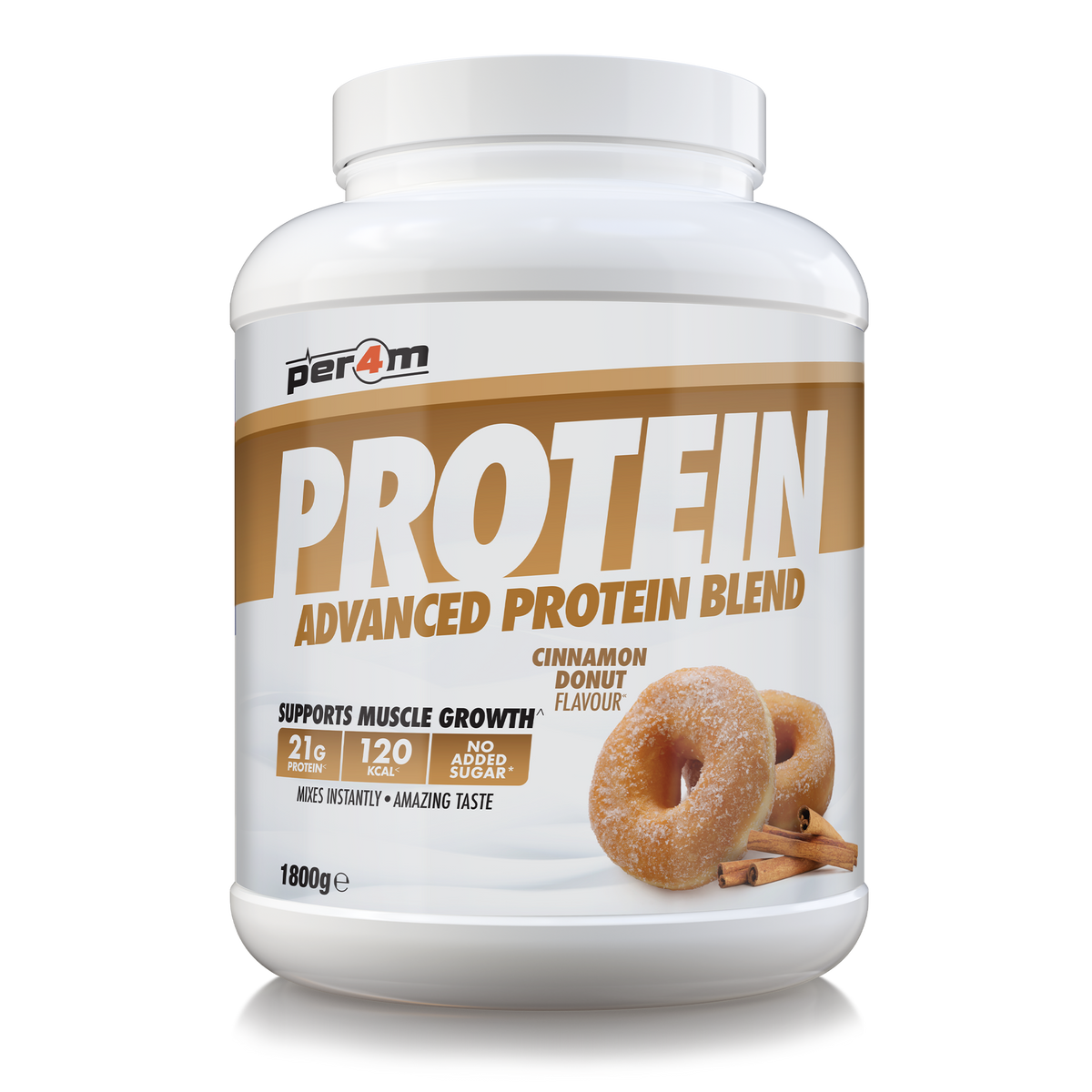 Per4m Advanced Protein 1.8kg Cinnamon Donut