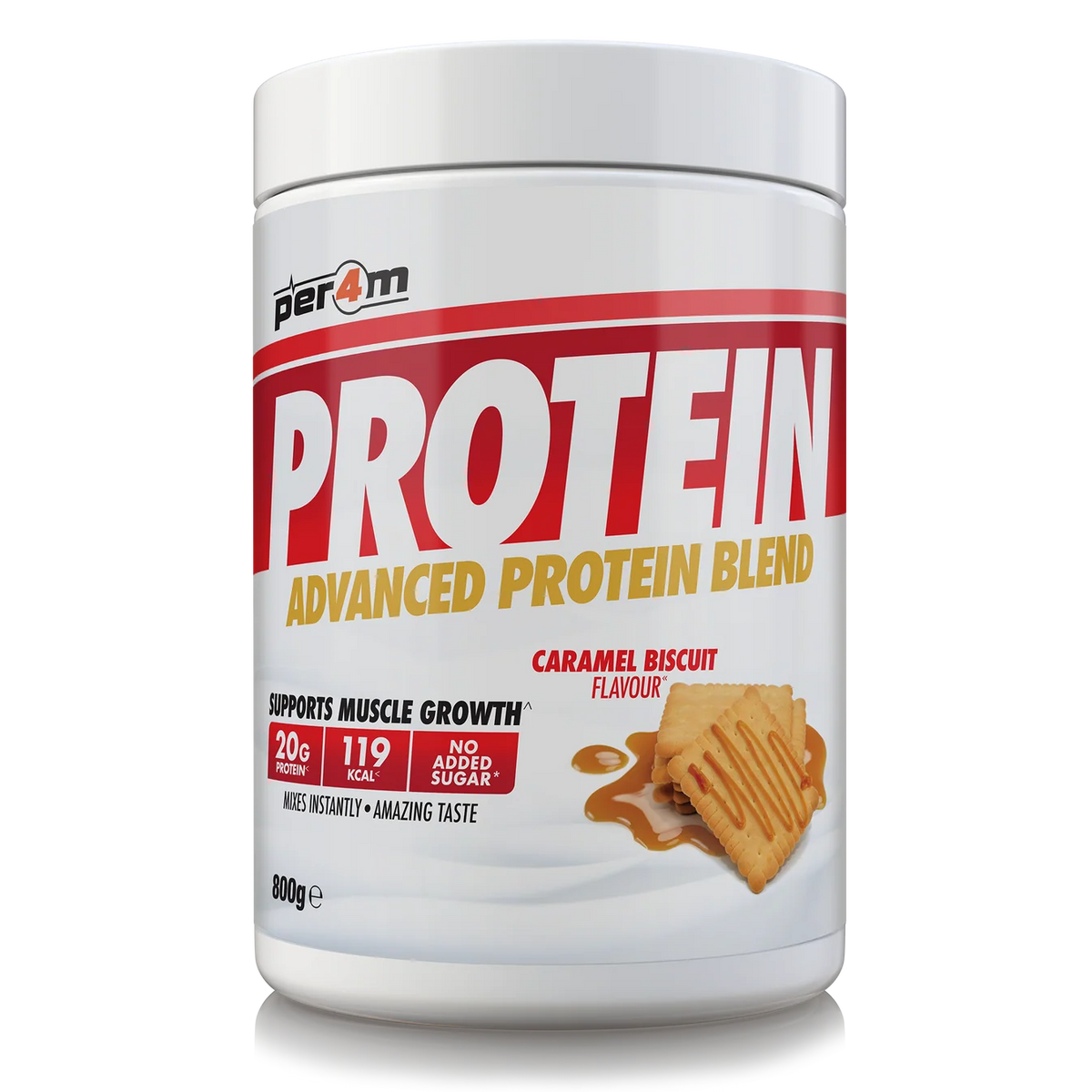 Per4m Advanced Protein 800g Caramel Biscuit