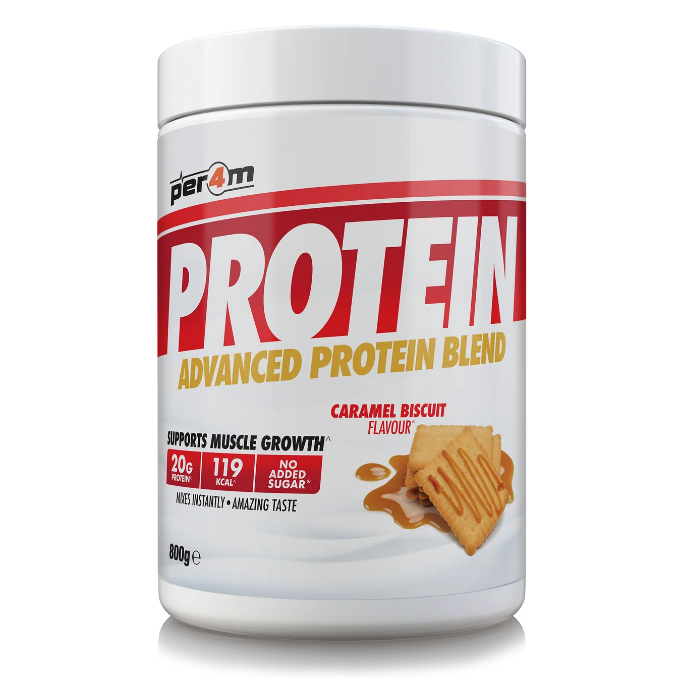 Per4m Advanced Protein 800g Caramel Biscuit