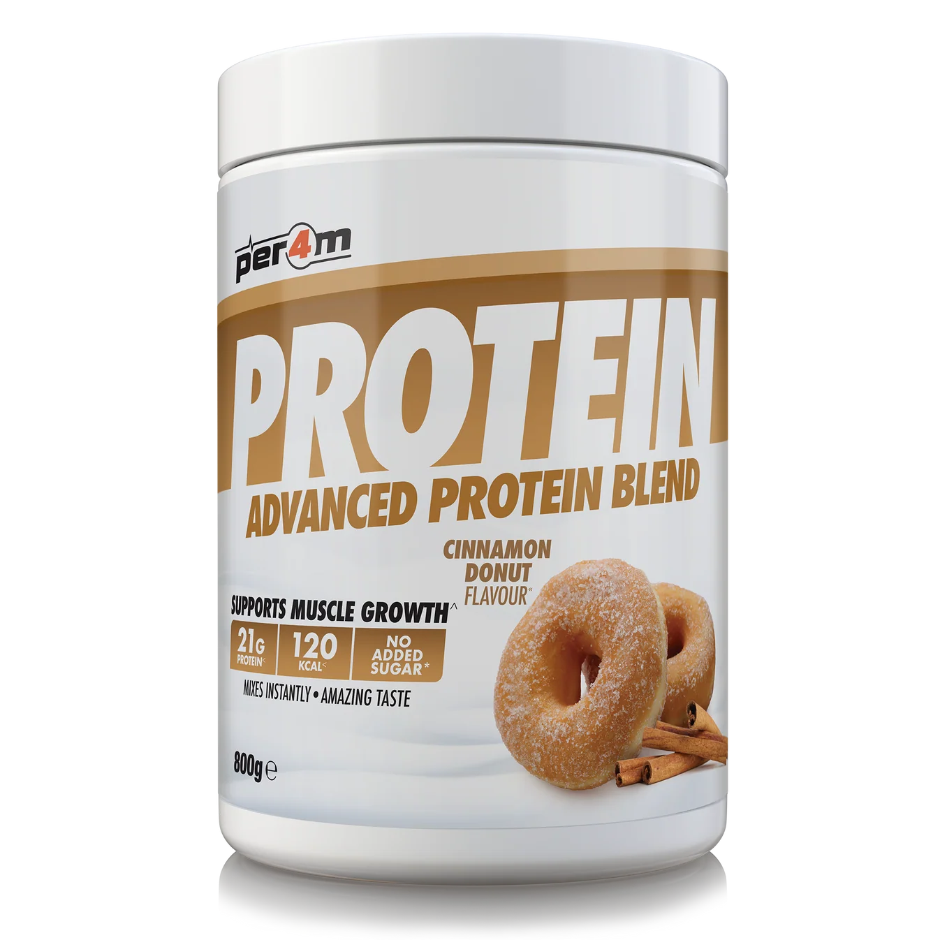 Per4m Advanced Protein 800g Cinnamon Donut