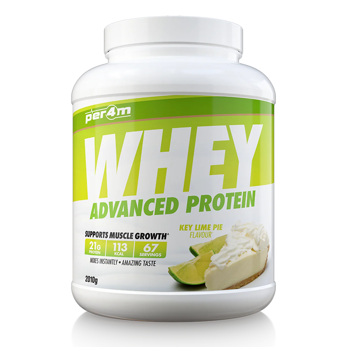 Per4m Advanced Whey Protein 2.01kg Key Lime Pie