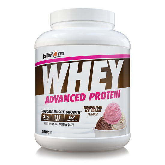 Per4m Advanced Whey Protein 2.01kg Neapolitan Ice Cream