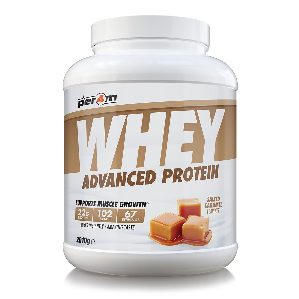 Per4m Advanced Whey Protein 2.01kg Salted Caramel