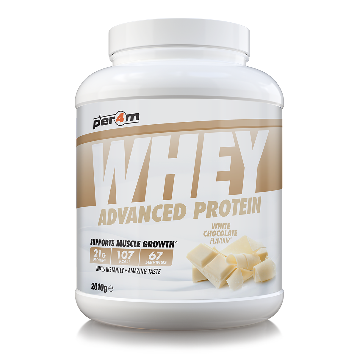 Per4m Advanced Whey Protein 2.01kg White Chocolate