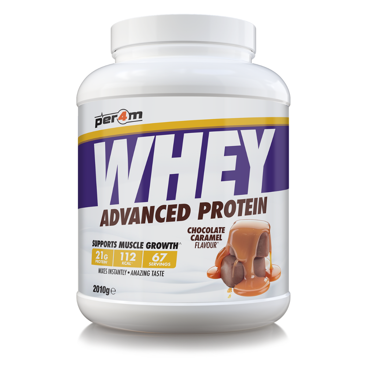 Per4m Advanced Whey Protein 2.01kg Chocolate Caramel