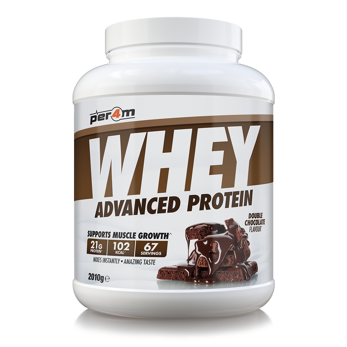 Per4m Advanced Whey Protein 2.01kg Double Chocolate