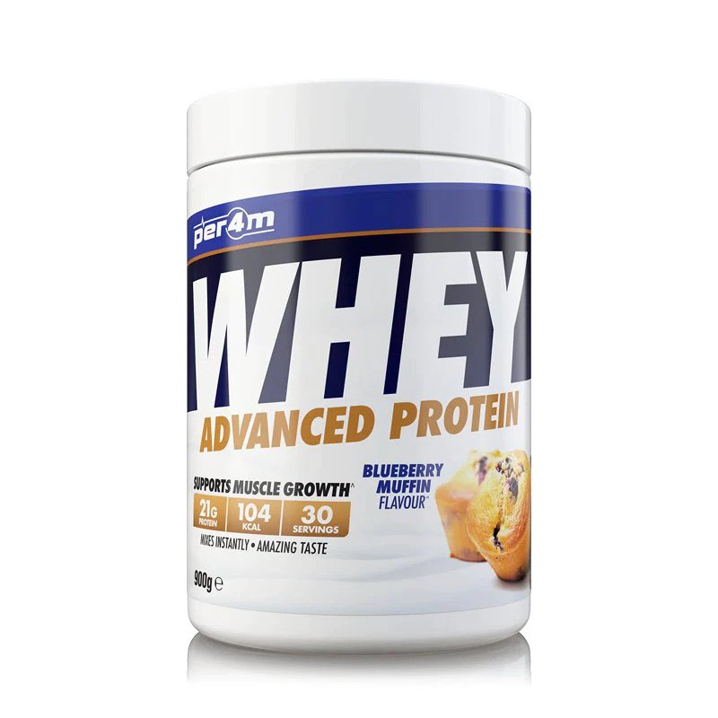 Per4m Advanced Whey Protein 900g Blueberry Muffin