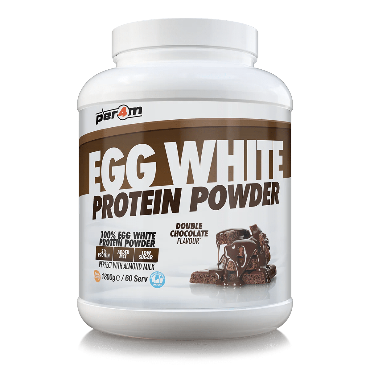 Per4m Egg White Protein 1.8kg Double Chocolate
