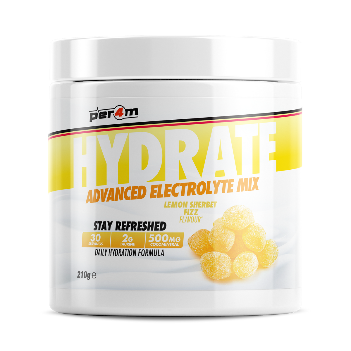 Per4m Hydration 210g Lemon Sherbet Fizz
