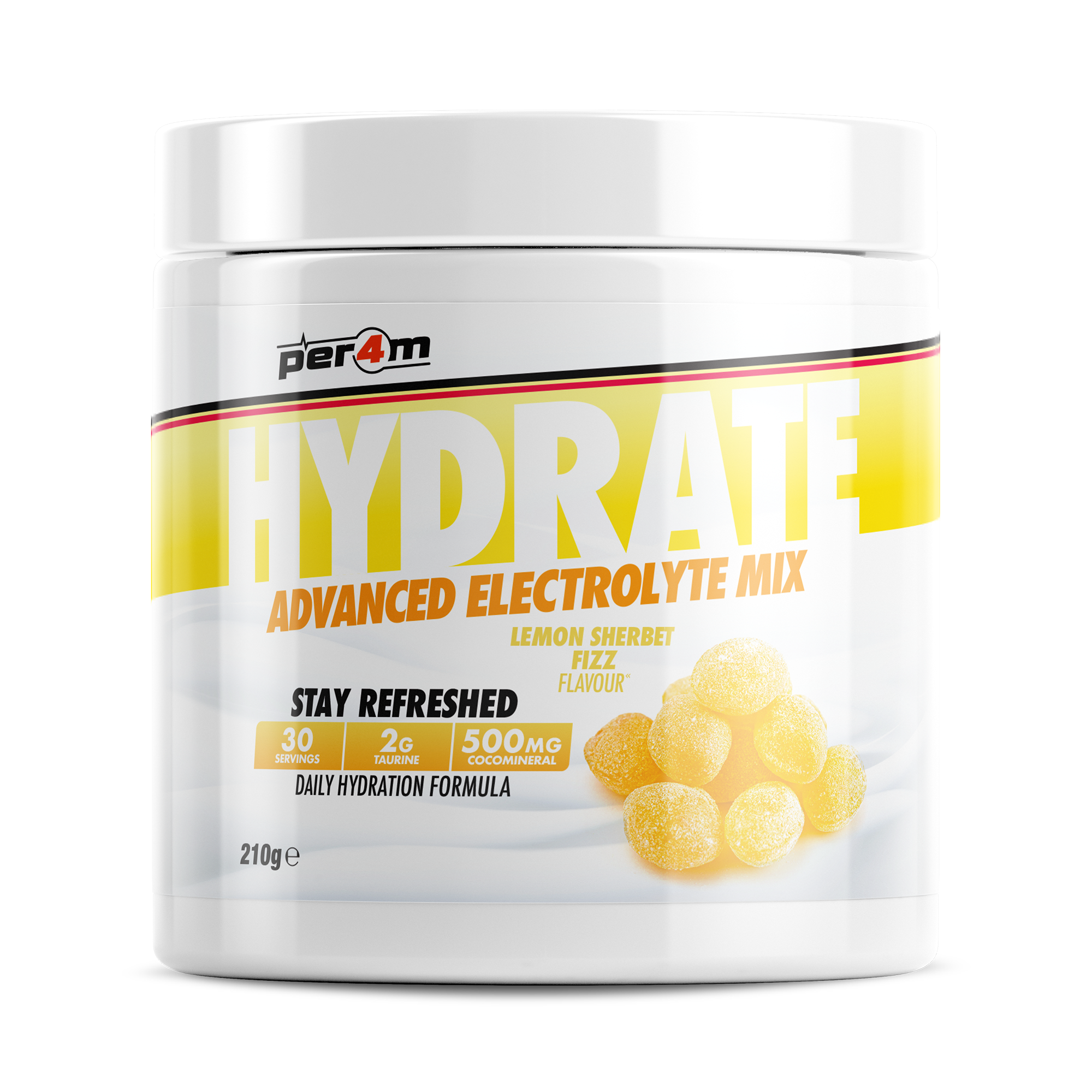 Per4m Hydration 210g Lemon Sherbet Fizz