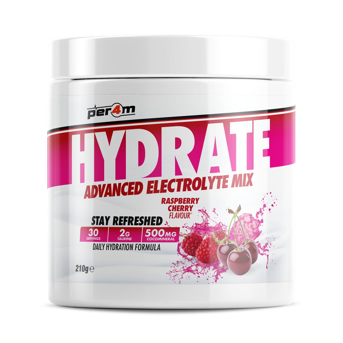 Per4m Hydration 210g Raspberry Cherry