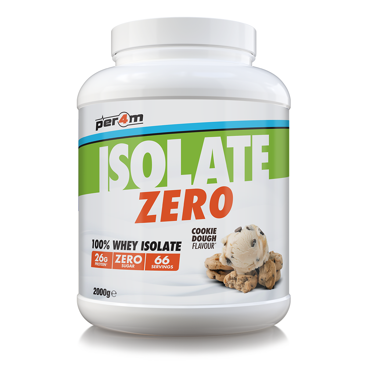 Per4m Isolate Zero 2kg Cookie Dough