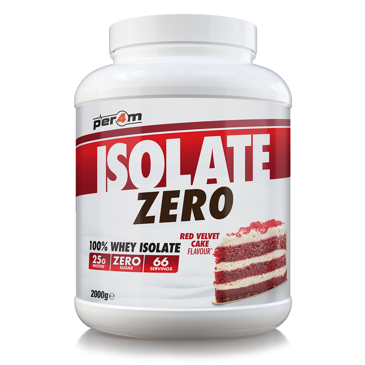Per4m Isolate Zero 2kg Red Velvet