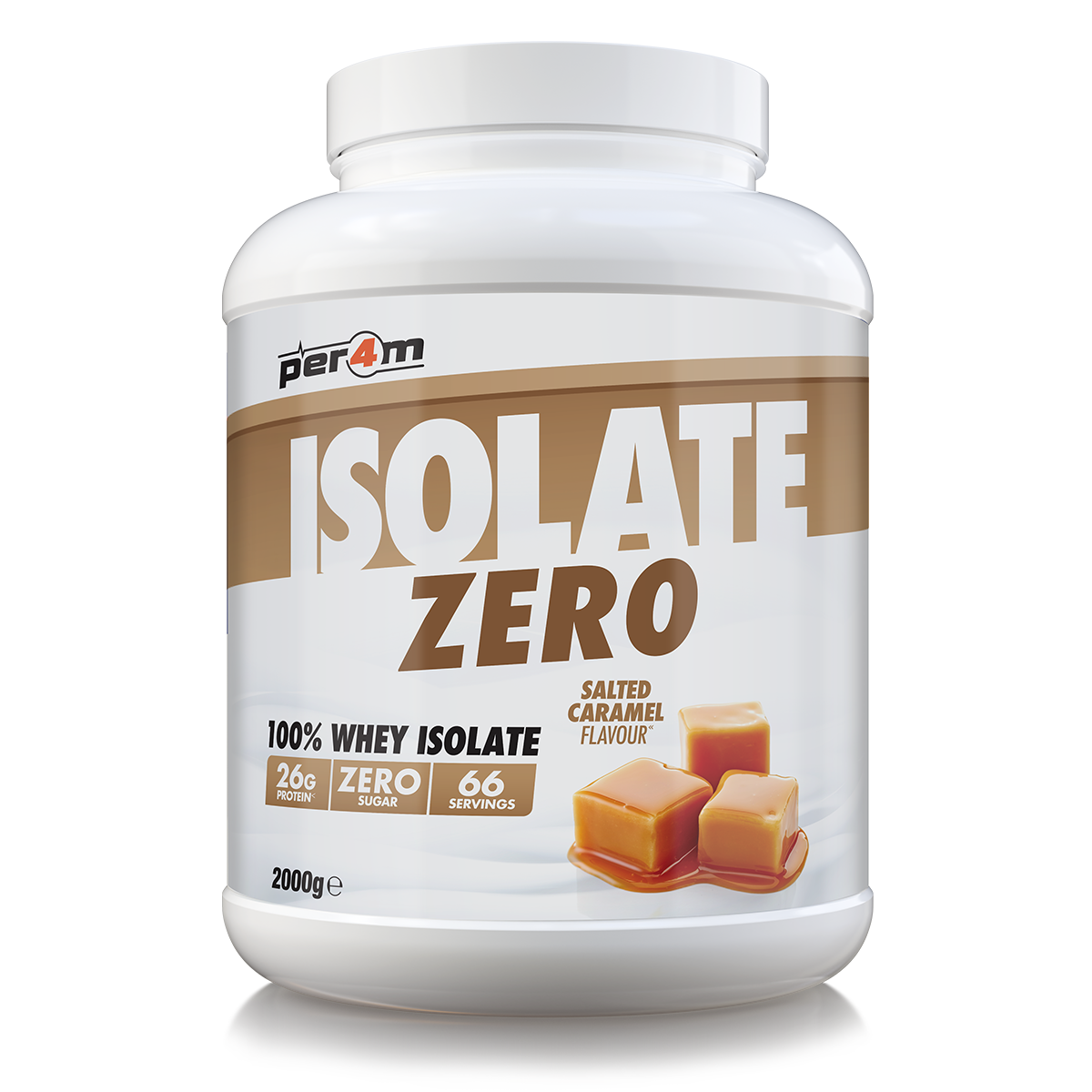 Per4m Isolate Zero 2kg Salted Caramel