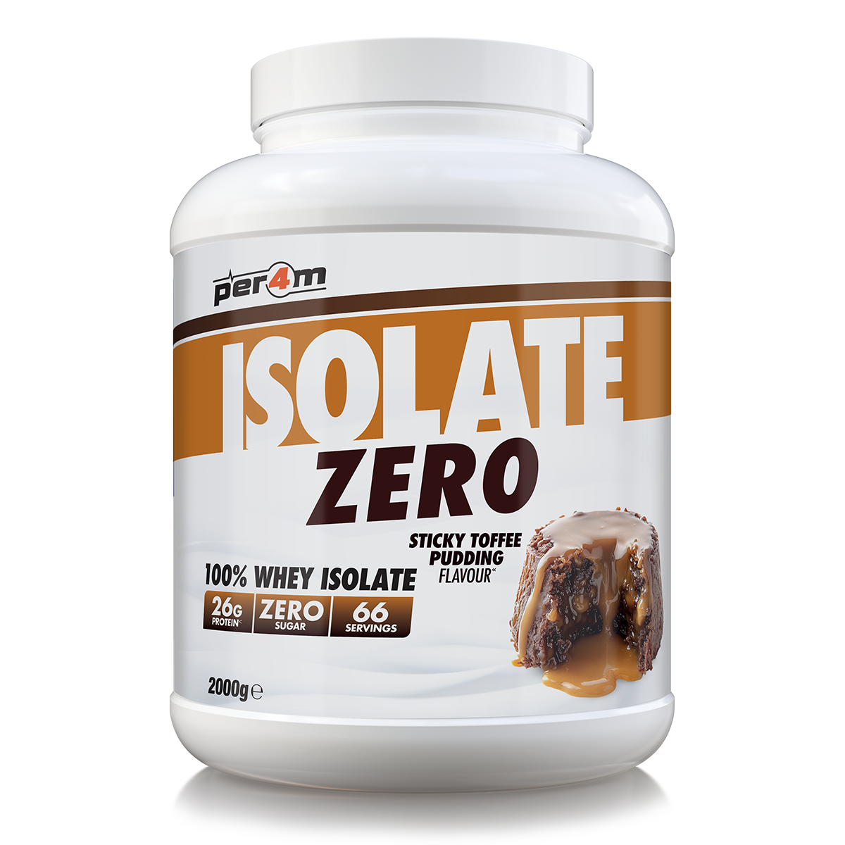 Per4m Isolate Zero 2kg Sticky Toffee Pudding