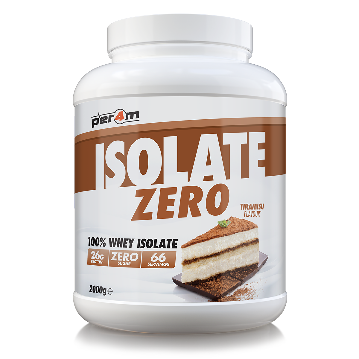Per4m Isolate Zero 2kg Tiramisu
