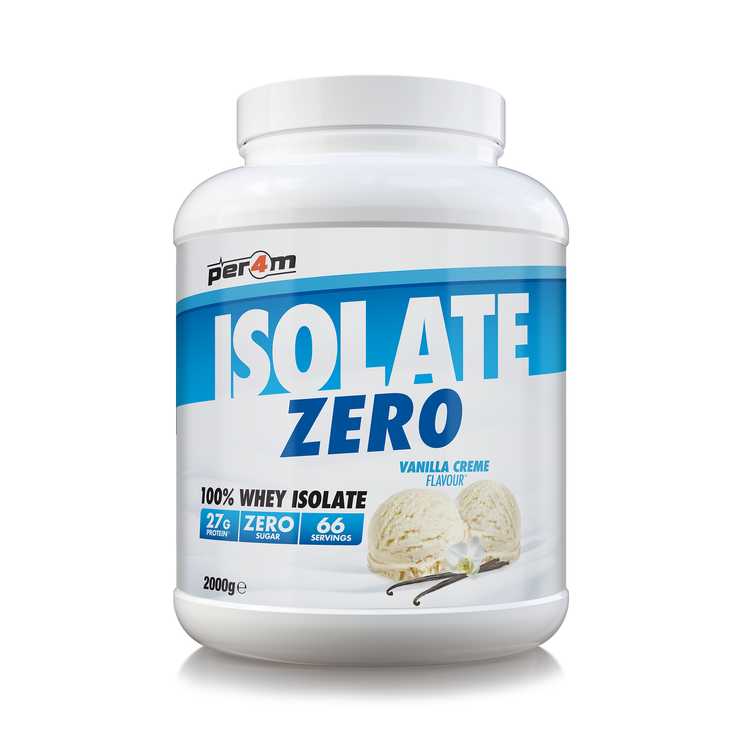 Per4m Isolate Zero 2kg Vanilla Creme