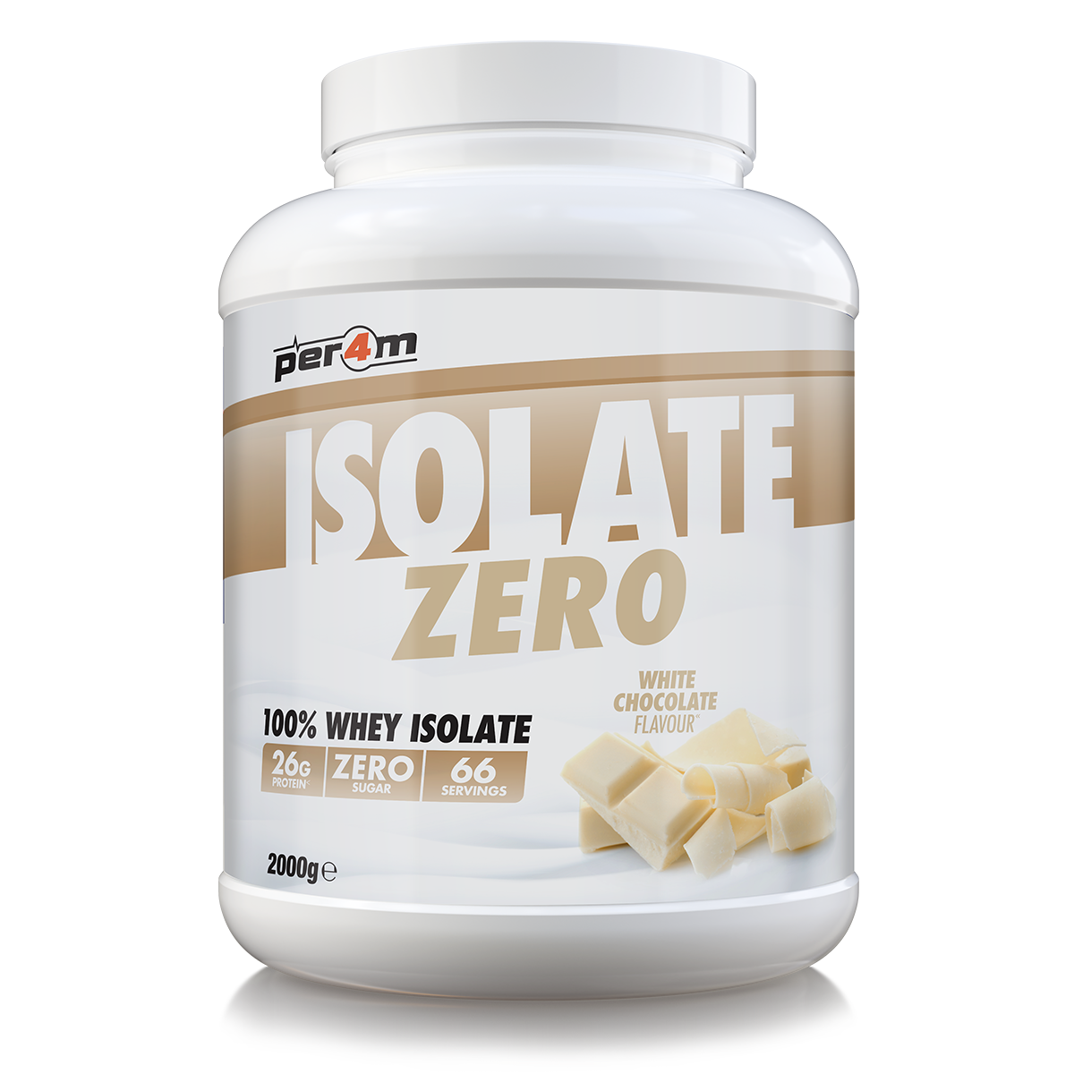 Per4m Isolate Zero 2kg White Chocolate
