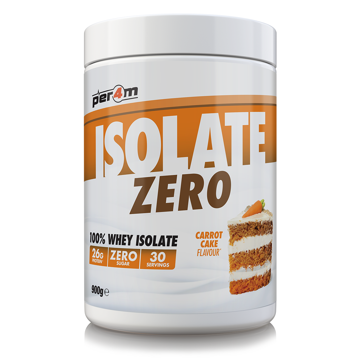 Per4m Isolate Zero 900g Carrot Cake