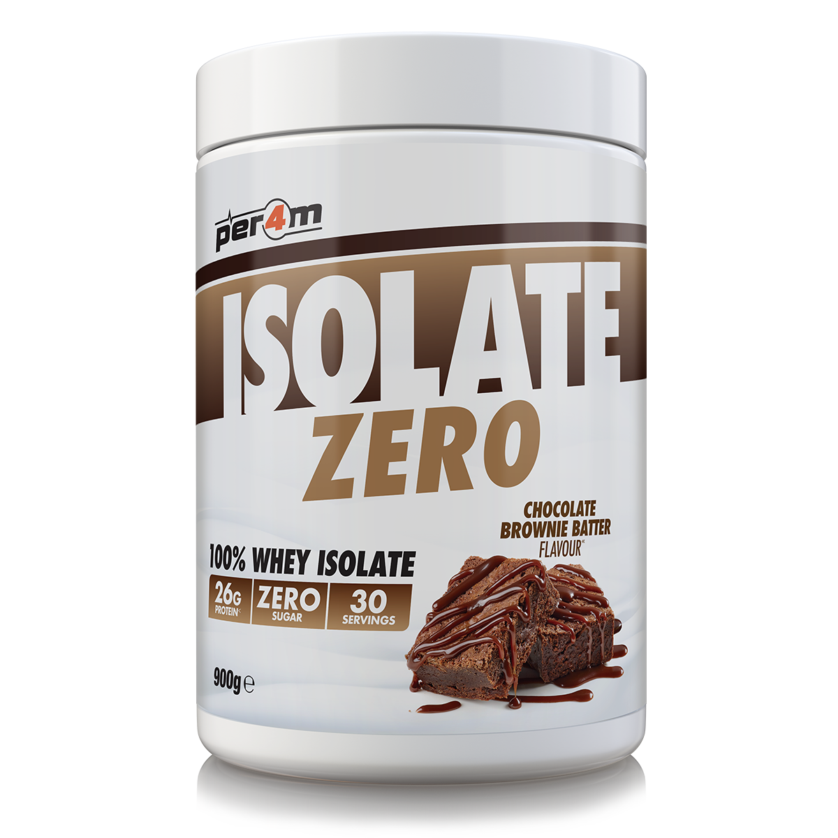 Per4m Isolate Zero 900g Chocolate Brownie Batter