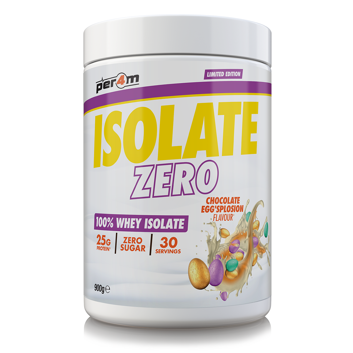 Per4m Isolate Zero 900g Chocolate Eggs'plosion