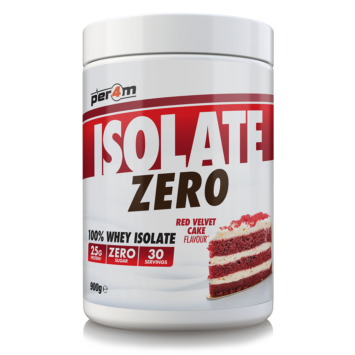 Per4m Isolate Zero 900g Red Velvet Cake